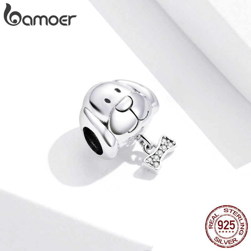 Bamoer تعليقة فضة 925 حيوانات لطيفة SCC256 — صورة 2