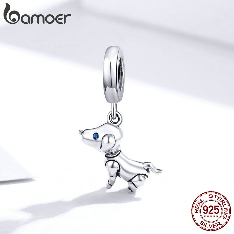 Bamoer تعليقة فضة 925 حيوانات لطيفة SCC256 — صورة 4