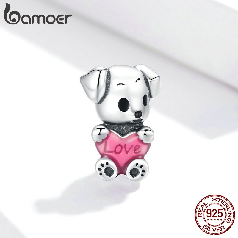 Bamoer تعليقة فضة 925 حيوانات لطيفة SCC256 — صورة 7