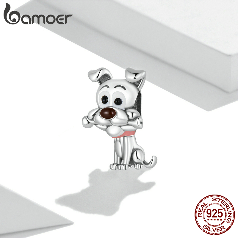 Bamoer تعليقة فضة 925 حيوانات لطيفة SCC256 — صورة 8