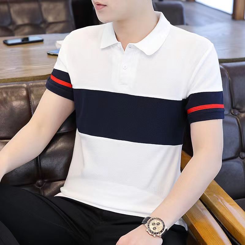 [Odell Cotton] เสื้อโปโลแขนสั้นลําลอง คอปก สไตล์ธุรกิจ แฟชั่นฤดูร้อน สําหรับผู้ชาย