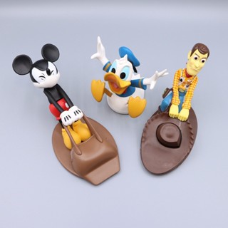 1 ชิ้น Kawaii Woody Donald Duck Mickey Mouse กันชนประตู สร้า…