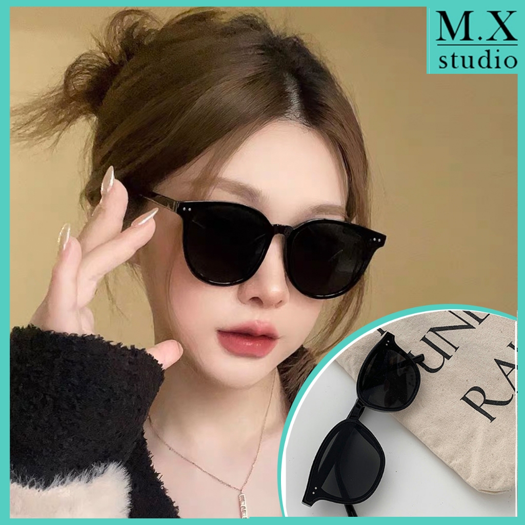 【ท้องถิ่นไทย】แว่นตากันแดด ทรงสี่เหลี่ยม สไตล์เกาหลี เลนส์สี แฟชั่นคู่รัก สําหรับผู้หญิง และผู้ชาย LANG