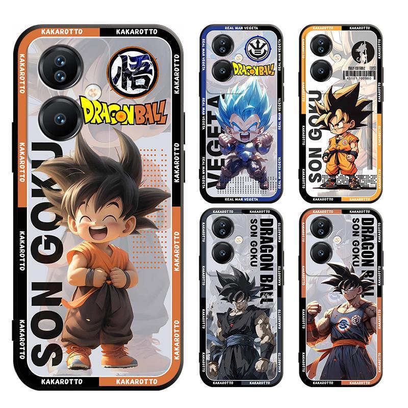 เคส OPPO A3X A3 PRO 5G A60 A79 A55 5G โทรศัพท์มือถือแบบนิ่ม ลายดราก้อนบอล สําหรับ