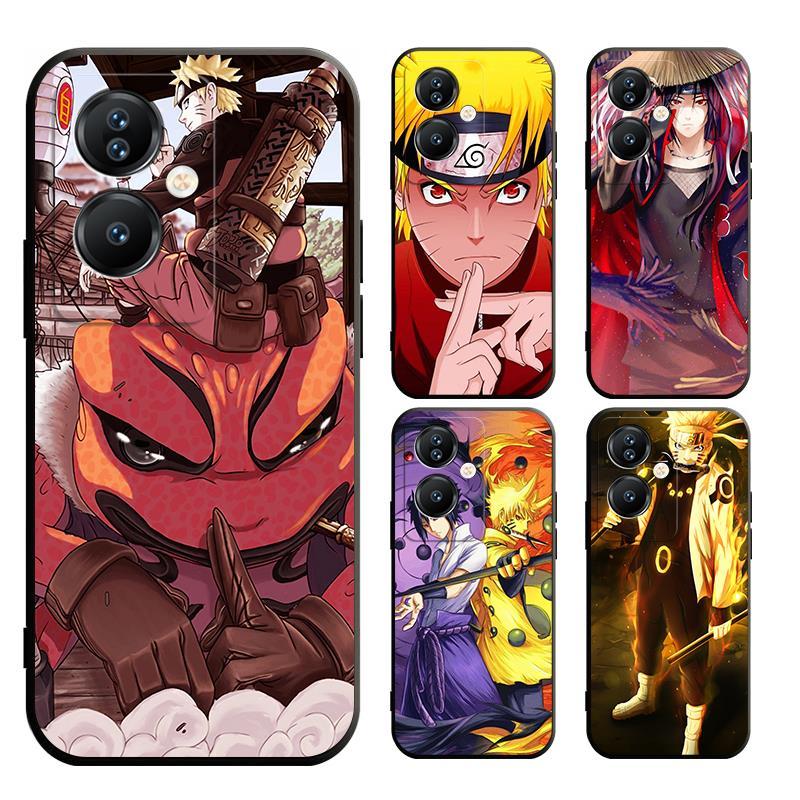 เคส OPPO A3X A3 PRO 5G A60 A79 A55 5G โทรศัพท์มือถือแบบนิ่ม ลายการ์ตูนนารูโตะ สําหรับ