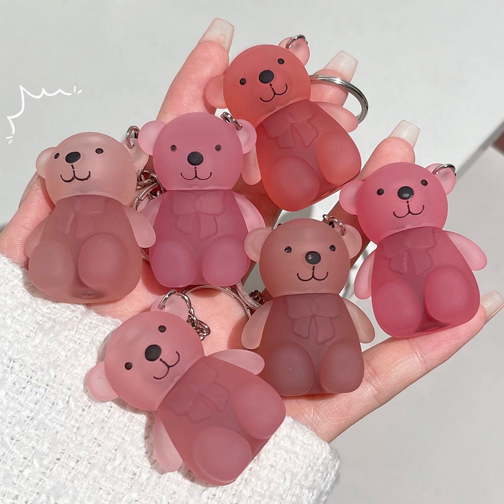 Art Value ลิปโคลนกํามะหยี่ เนื้อแมตต์ ลายหมี 6 สี ความอิ่มตัวต่ํา ฤดูใบไม้ร่วง และฤดูหนาว NO. A48