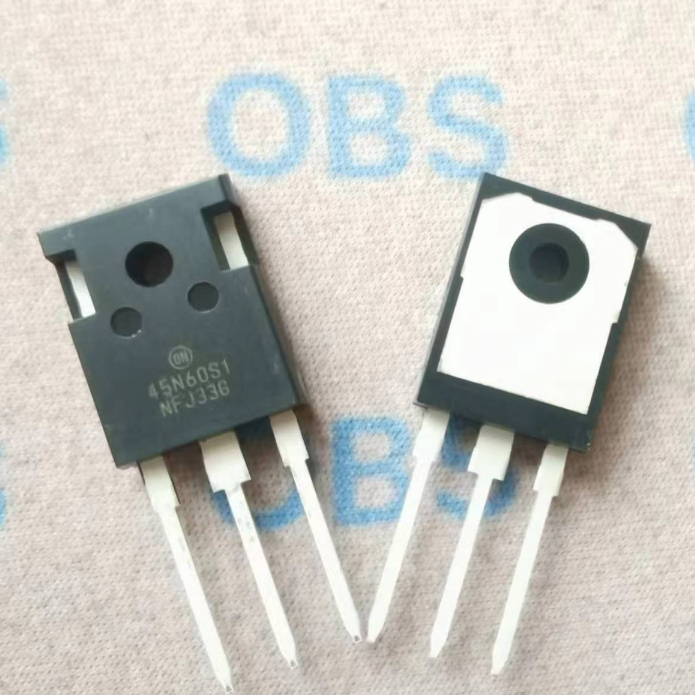 ((5 ชิ้น) 45N60S1 เครื่องเชื่อม High Power IGBT Tube NGTB45N60S1WG 45N60 นําเข้า