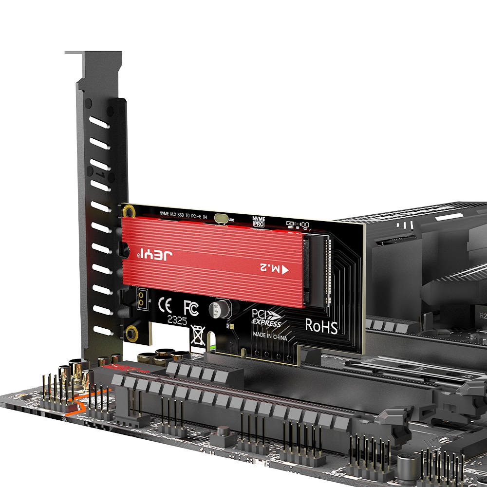 Jeyi M.2 ฮีทซิงค์ระบายความร้อน SSD 2280 SSD อะลูมิเนียม สองด้าน พร้อมแผ่นซิลิโคนความร้อน สําหรับ PS5 PC PCIE NVME NGFF M2 SSD