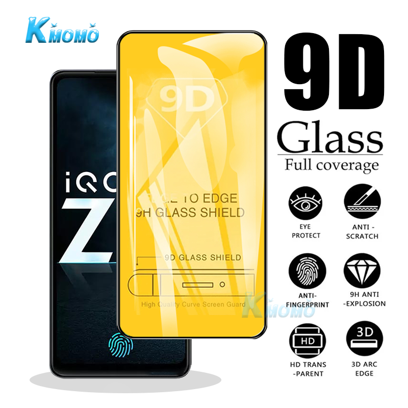 ฟิล์มกระจก แบบเต็มจอ VIVO iQOO 11 Z7 Z7x Z7s Neo 7 6 T1 T1X Y76 Y76s Y74s 4G 5G
