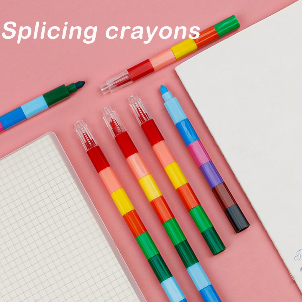 ดินสอสีน้ํามัน สีพาสเทล 12 สี สร้างสรรค์ สําหรับเด็กนักเรียน WJ225