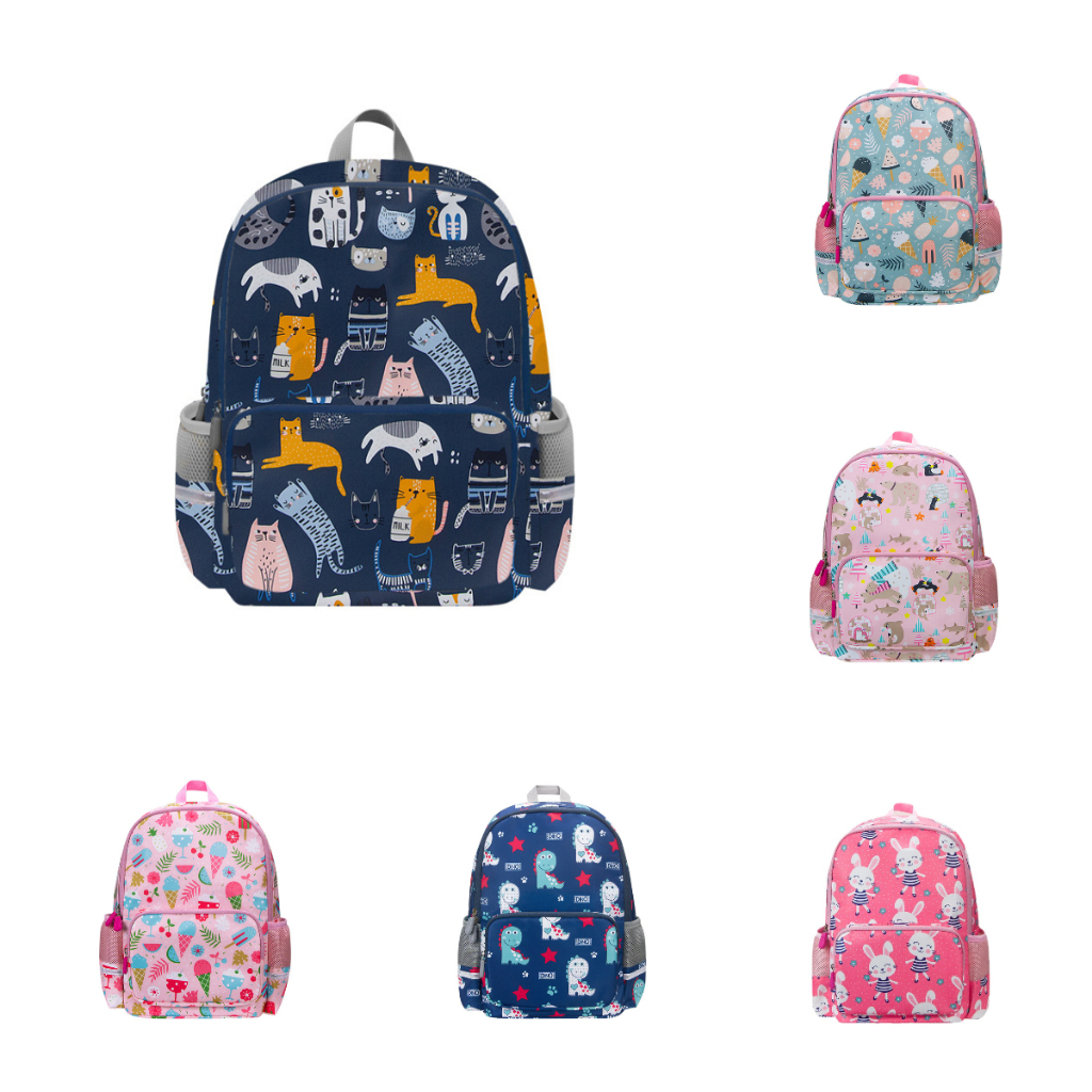 กระเป ๋ านักเรียนเด ็ กโรงเรียนประถมศึกษาอนุบาลหญิงกลาง Class กระเป ๋ าเป ้ สะพายหลังขนาดใหญ ่ Ultra-Light น ่ ารัก First Grade Second G