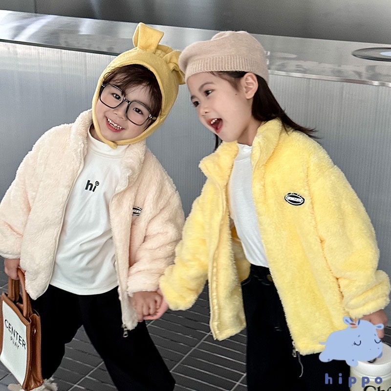 เสื้อกันหนาวเด็ก เสื้อกันหนาวเด็ก ใส่เที่ยว ใส่เที่ยวเมืองนอกอุ่น children's sweaters【Hippobaby20】