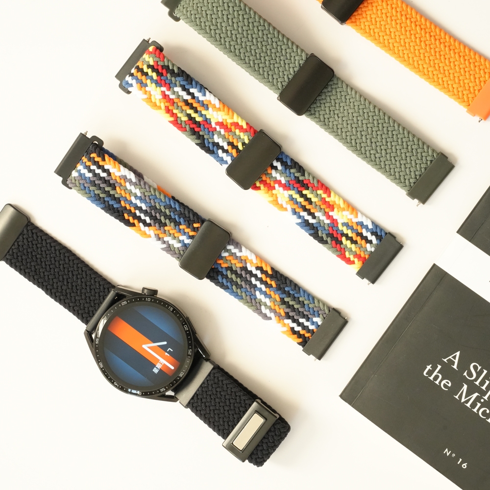 สายนาฬิกาข้อมือไนล่อนถัก แบบแม่เหล็ก สําหรับ HUAWEI Watch GT4 46 มม. HUAWEI Watch 4 Pro Ultimate Watchband Braided Magnetic Sport Loop Strap for HUAWEI Watch GT2 Pro GT3 SE 46 มม. Band ราคา ถูกที่สุด ดีลบีเคเค แกลเลอรีภาพที่ 3