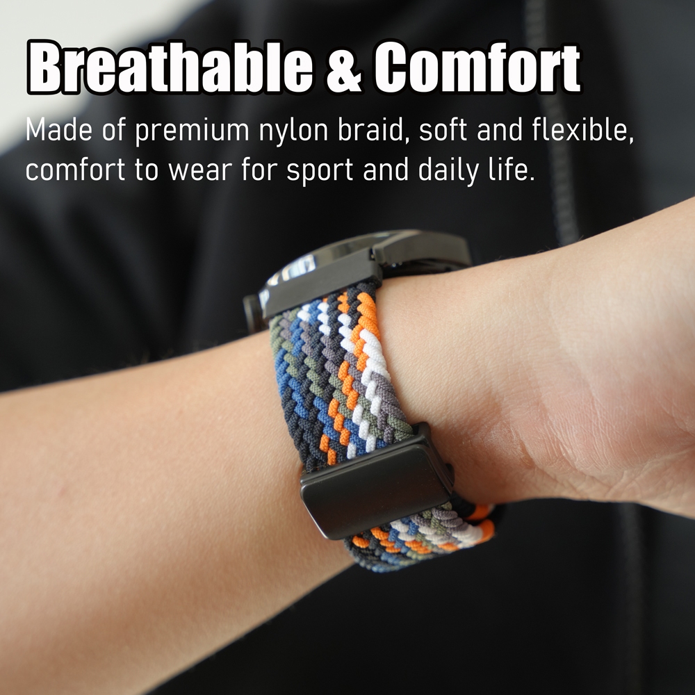 สายนาฬิกาข้อมือไนล่อนถัก แบบแม่เหล็ก สําหรับ HUAWEI Watch GT4 46 มม. HUAWEI Watch 4 Pro Ultimate Watchband Braided Magnetic Sport Loop Strap for HUAWEI Watch GT2 Pro GT3 SE 46 มม. Band ราคา ถูกที่สุด ดีลบีเคเค แกลเลอรีภาพที่ 5