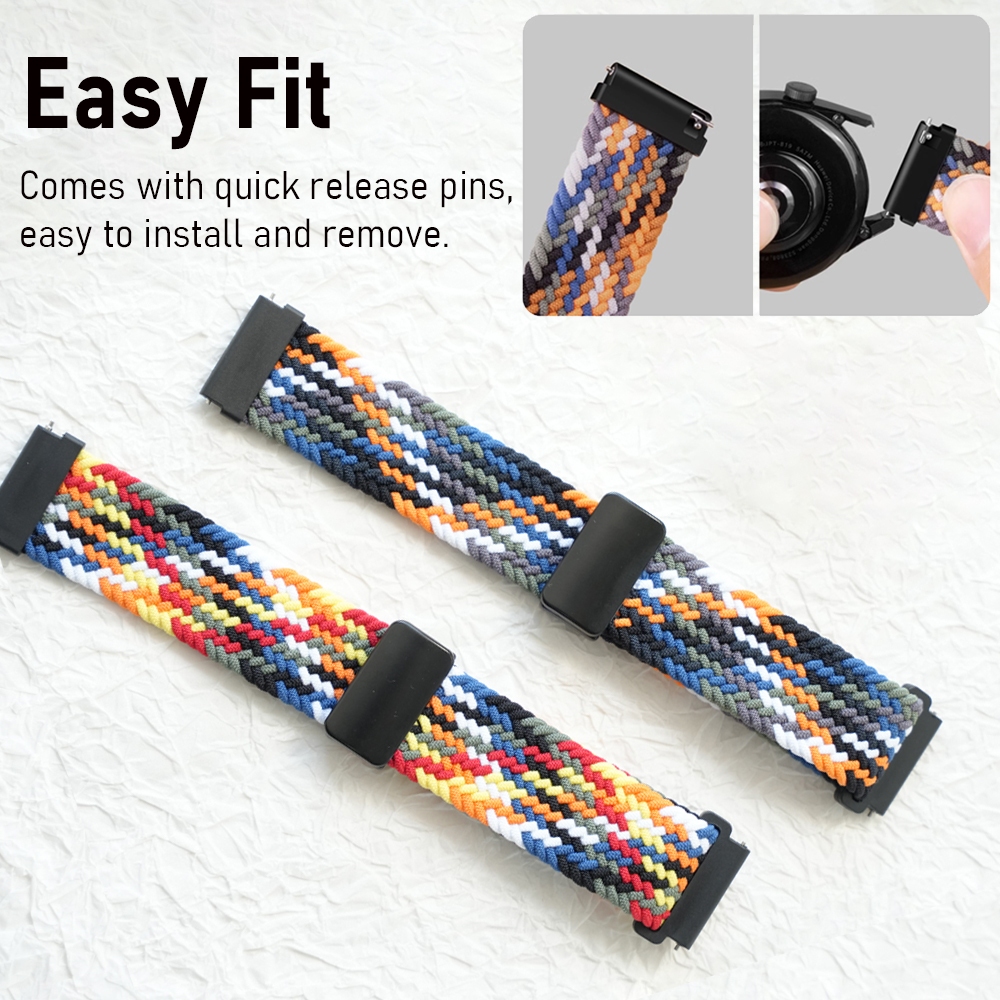 สายนาฬิกาข้อมือไนล่อนถัก แบบแม่เหล็ก สําหรับ HUAWEI Watch GT4 46 มม. HUAWEI Watch 4 Pro Ultimate Watchband Braided Magnetic Sport Loop Strap for HUAWEI Watch GT2 Pro GT3 SE 46 มม. Band ราคา ถูกที่สุด ดีลบีเคเค แกลเลอรีภาพที่ 6