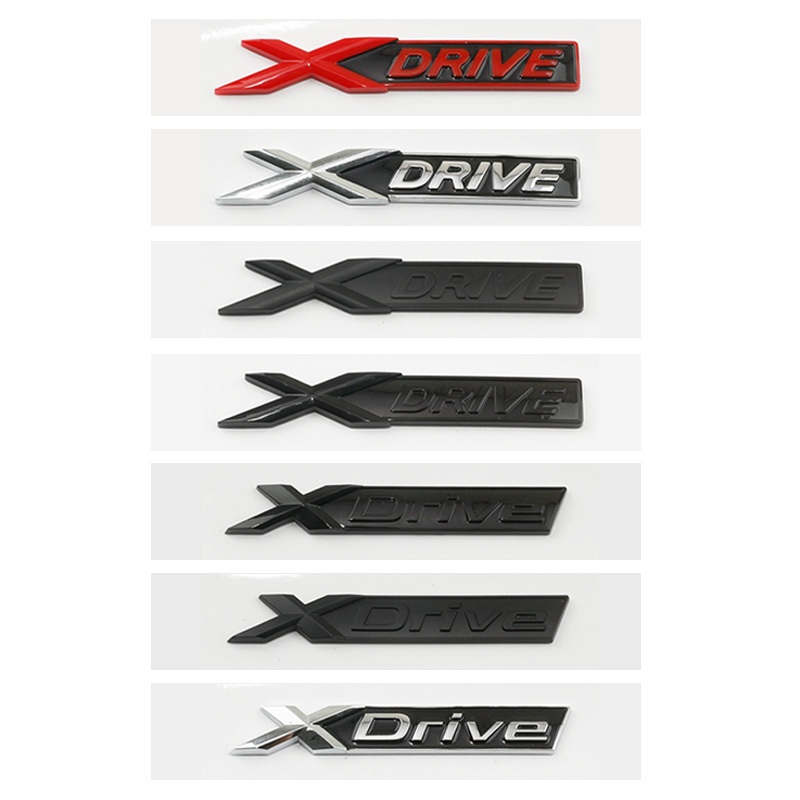 【BMW】สติกเกอร์โลโก้ Xdrive Sdrive สําหรับติดตกแต่งรถยนต์ BMW
