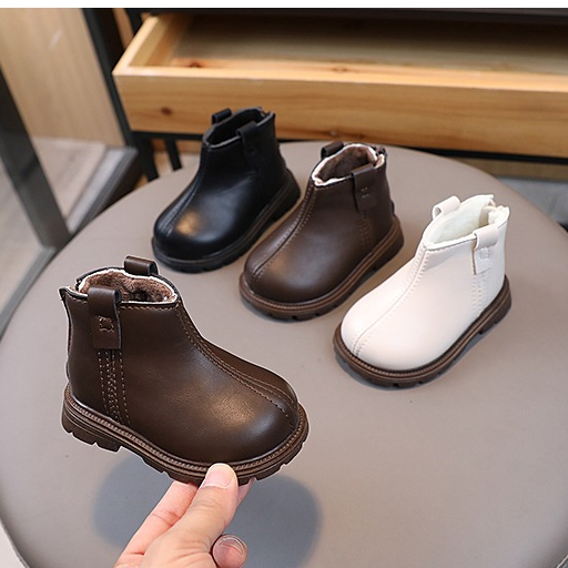 พร้อมส่ง รองเท้าบูท ผ้ากํามะหยี่ขนนิ่ม ให้ความอบอุ่น ใส่สบาย แฟชั่นฤดูหนาว สําหรับเด็กผู้หญิง