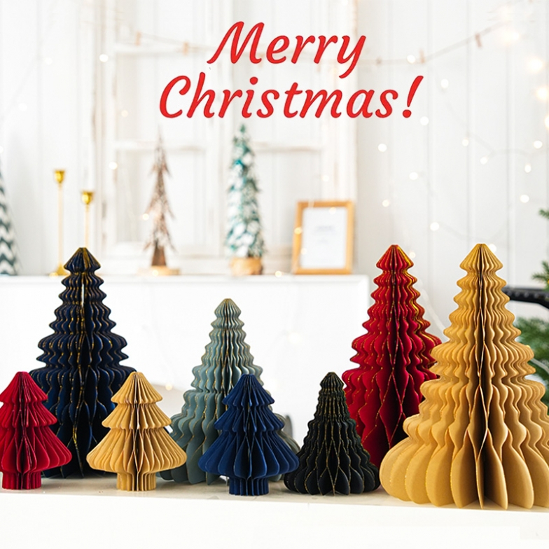 เครื่องประดับต้นคริสต์มาสโต๊ะมินิต้นคริสต์มาสตกแต่งบ้านฉากตกแต่งอุปกรณ์ประกอบฉากของขวัญบนโต๊ะตกแต่งคริสต์มาส