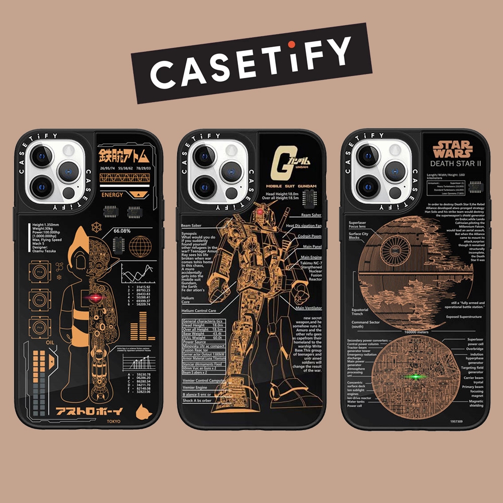 Drop proof CASETI เคสโทรศัพท์สําหรับ iPhone 15 15Pro 15promax 14 14pro 14promax 13 13promax พิมพ์ด้านข้างเคสแข็ง Astro Boy เรือรบ 12promax iPhone11case อย่างเป็นทางการคุณภาพสูง