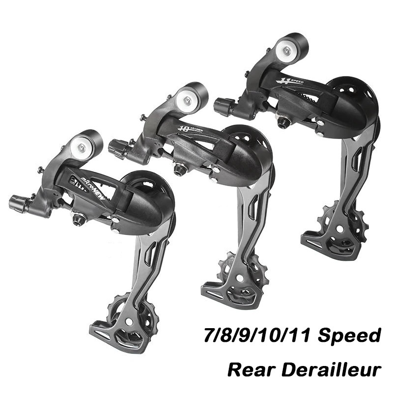 ตีนผีหลัง Microshift 7 8 9 10 11 Speed สําหรับจักรยานเสือภูเขา Shimano