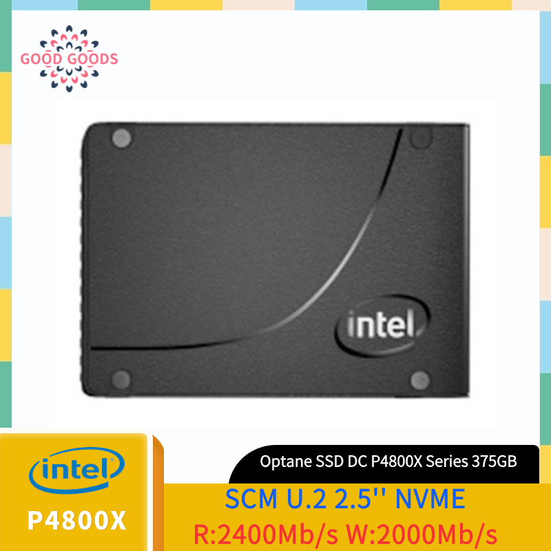 Intel Optane SSD DC P4800X Series 375GB SCM U.2 2.5 นิ้ว NVME (SSDPE21K375GA)
