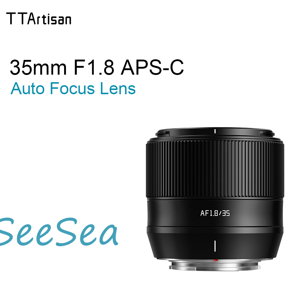 TTArtisan 35mm f1.8 เลนส์ออโต้โฟกัส APS-C for Fuji X Sony E Nikon Z Mount Mirrorless Cameras 35 มม. 