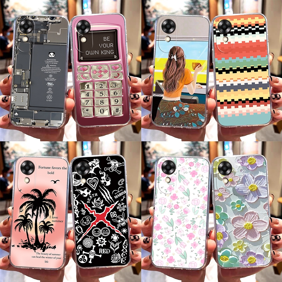เคสซิลิโคนนิ่ม ลาย 2023 สําหรับ Oppo A17k OppoA17k A 17k CPH2471