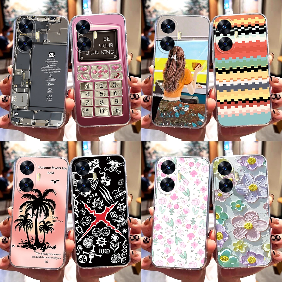 เคสซิลิโคนนิ่ม ลาย 2023 สําหรับ Realme C55 RealmeC55 C 55 RMX3710