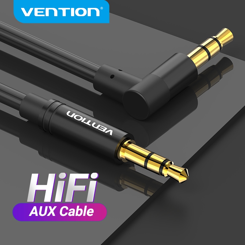 Vention Jack 3.5mm Aux Cable Male to Male 3.5mm Audio Cable Jack for JBL Xiaomi Oneplus Headphones S