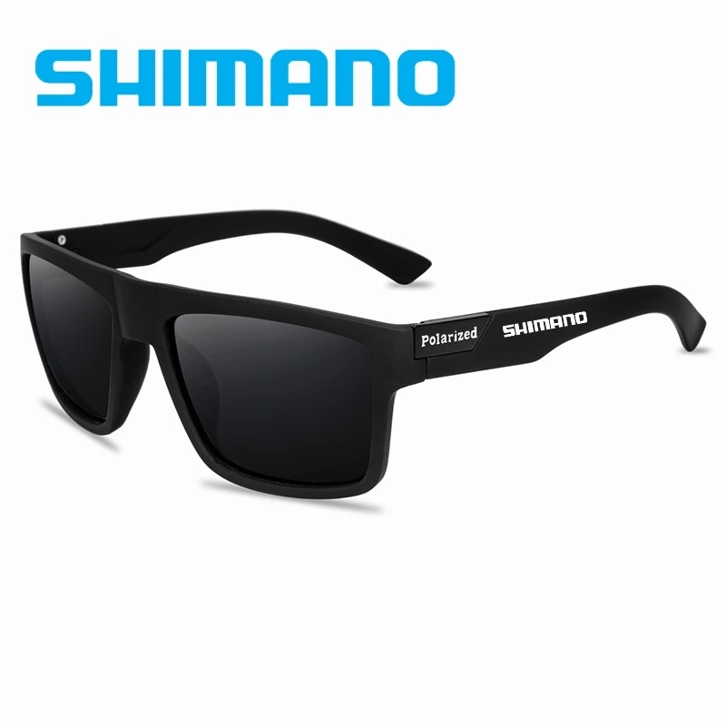 Shimano แว่นตากันแดด เลนส์โพลาไรซ์ UV400 ป้องกันรังสียูวี สําหรับผู้ชาย และผู้หญิง กลางแจ้ง ล่าสัตว์ ตกปลา ขับรถจักรยาน แว่นกันแดด กล่องตัวเลือก