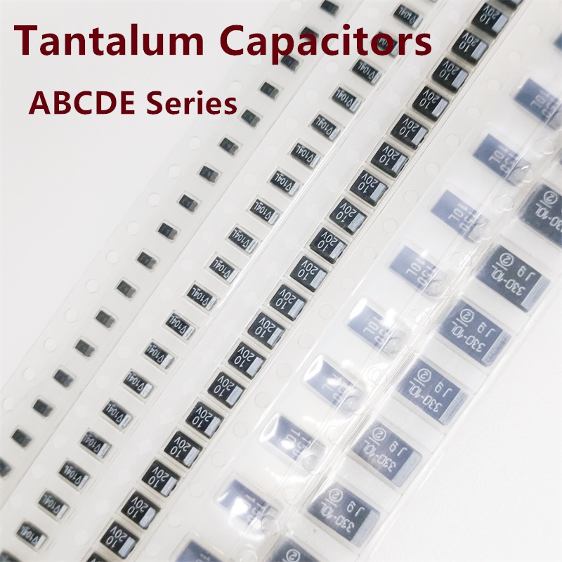 ตัวเก็บประจุแทนทาลัม 0805 1206 3528 6032 7343 S P A B C D E 6.3v 10v 16v 25v 35v 0.1UF 0.22UF 1UF 10