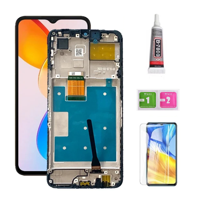 LCD กรอบสําหรับ Honor X5 VNA-LX2 จอแสดงผล LCD พร้อมหน้าจอสัมผัส Digitizer