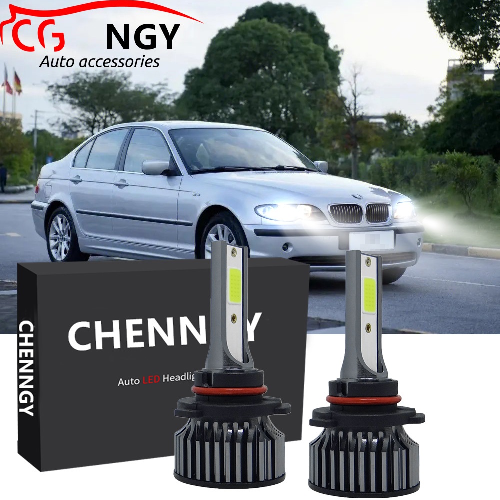 สําหรับ BMW 3 E46 1998-2005 (หลอดไฟไฟหน้ารถ) - CLY CG P1 LED ไฟหน้าหลอดไฟชุดแปลงสีขาว 6000K 9-32V 2P