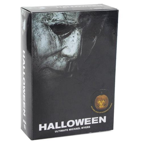 โมเดลตุ๊กตาสยองขวัญฮาโลวีน Michael Myers ขนาด 18 ซม. ของเล่นสําหรับเด็ก