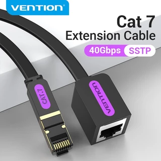 Vention Cat7 Ethernet Cable RJ45 Connector Male to Female Extension Network Lan Wire 10Gbps 600Mhz ICB