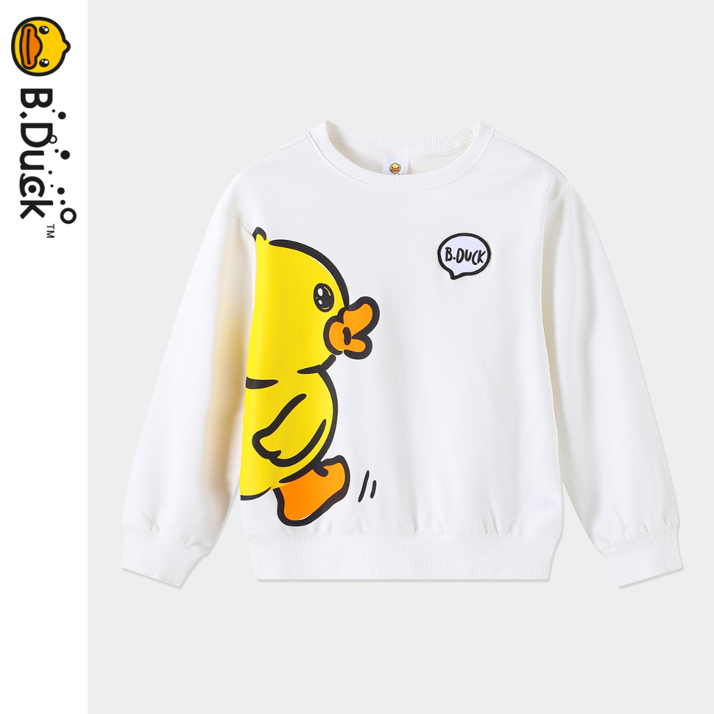 B.Duck ชุดพ่อแม่ลูก ฤดูใบไม้ผลิ ฤดูใบไม้ร่วง ใหม่ เด็กผู้ชาย เสื้อกันหนาวเด็ก