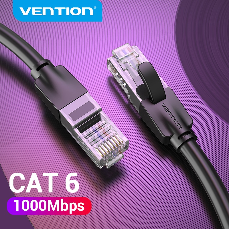 Vention สายแลน Cat6 lan Ethernet Cable สาย cat6 สายแลนเน็ต UTP RJ45 1000MB Gigabit for Laptop Router