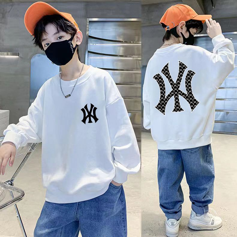 【พร้อมส่ง】เสื้อกันหนาวแขนยาว ผ้าฟลีซ อเนกประสงค์ เหมาะกับฤดูใบไม้ผลิ และฤดูใบไม้ร่วง สําหรับเด็กผู้ชาย 2-14 ปี