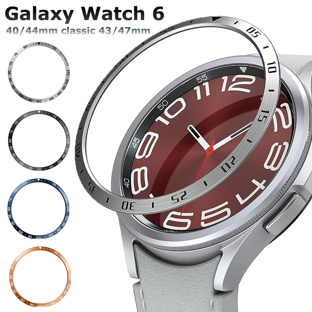 กรอบนาฬิกาข้อมือ สเตนเลส ป้องกัน อุปกรณ์เสริม สําหรับ Samsung Galaxy Watch 6 Classic 43 มม. 47 มม. Watch6