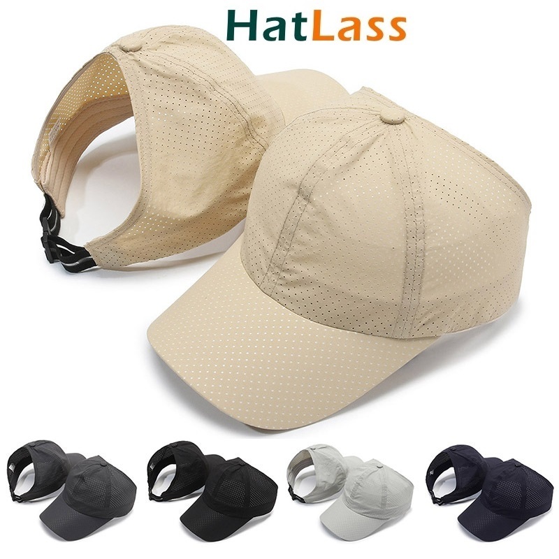 HatLass Women Baseball Cap หมวกเบสบอลระบายอากาศของผู้หญิง หมวกกีฬากันแดดแห้งเร็ว