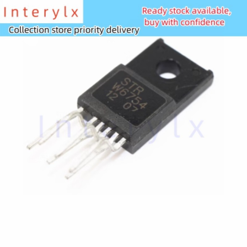 5PCS STRW6754 TO220F-6 W6754 STR-W6754 ใหม่เอี่ยม