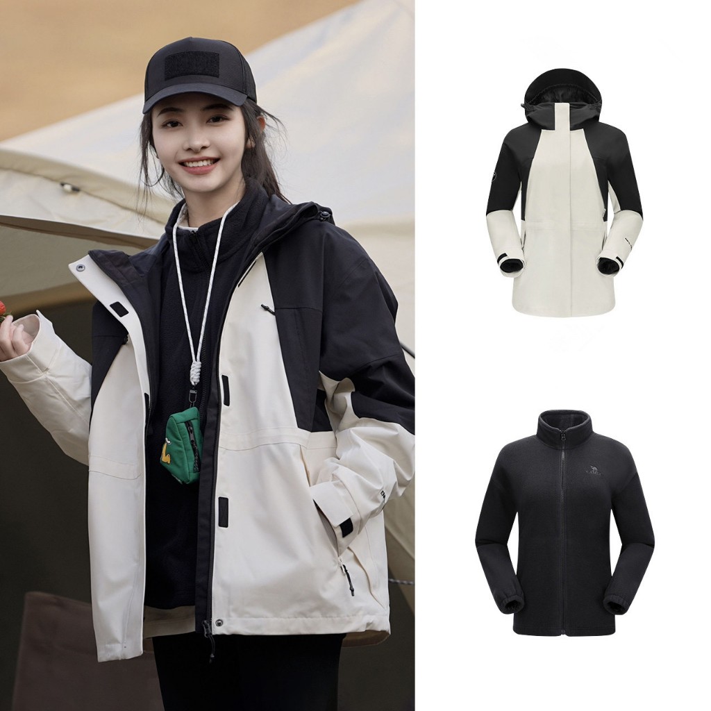 CAMEL SPORTS เสื้อแจ็กเก็ต กันฝน กันน้ํา เหมาะกับใส่ทํางานปีนเขากลางแจ้ง สําหรับผู้ชาย และผู้หญิง