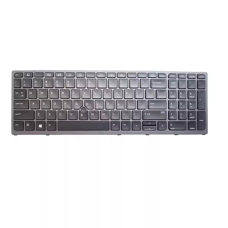 คีย์บอร์ดแล็ปท็อป US พร้อมไฟแบ็คไลท์ สําหรับ HP ZBOOK 15 G3 G4 17 G3 G4