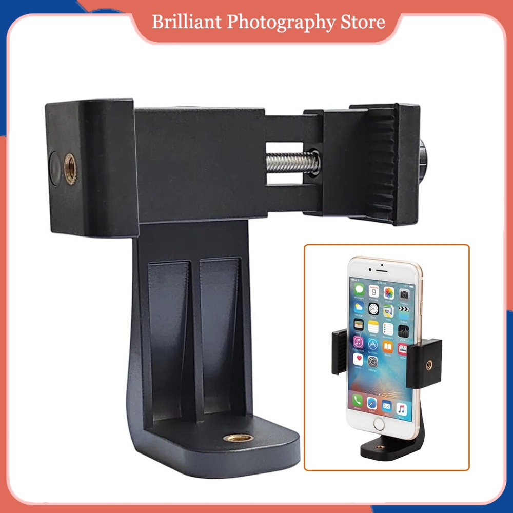 อะแดปเตอร์ขาตั้งกล้อง หมุนได้ 360 องศา พร้อมสกรู 1/4 สําหรับ iphone 15