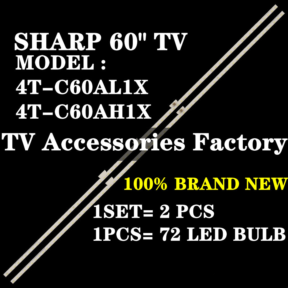 Sharp 4T-C60AH1X 4T-C60AL1X SHARP 60" ทีวี LED BACKLIGHT BAR ใหม่ 4TC60AH1X 4TC60AL1X 4T-C60AH1 4T-C60AH1 4T-C60AL1