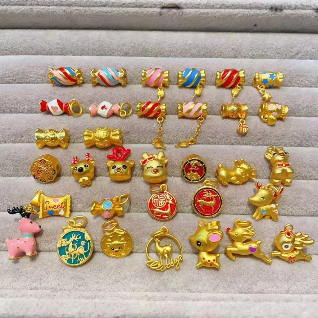เครื่องประดับ ของขวัญคริสต์มาส สีทอง สําหรับตกแต่งบ้าน