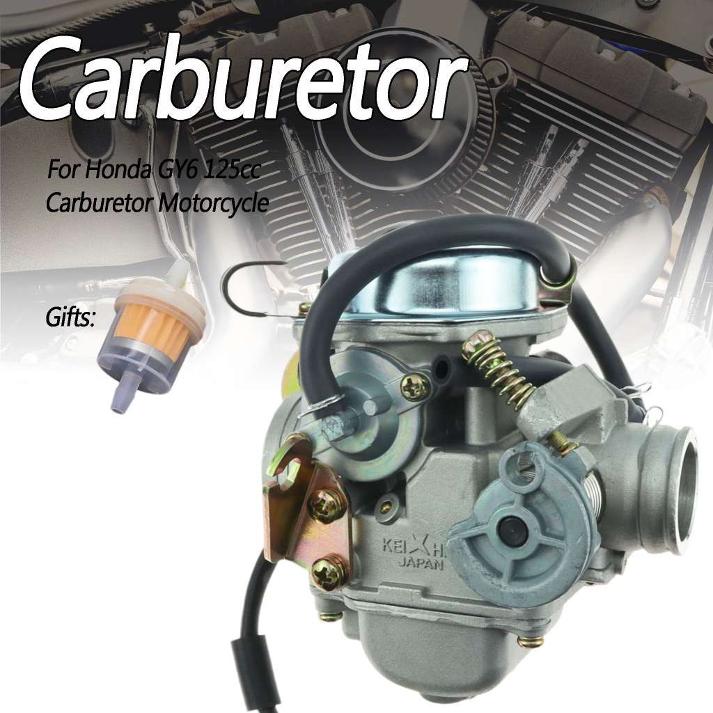 Keihin Carburator Gy6-125 / Gy6-150(24mm)Carburator สําหรับ Honda Gy6 125CC Gy6-125 Gy6-150 CARBURET