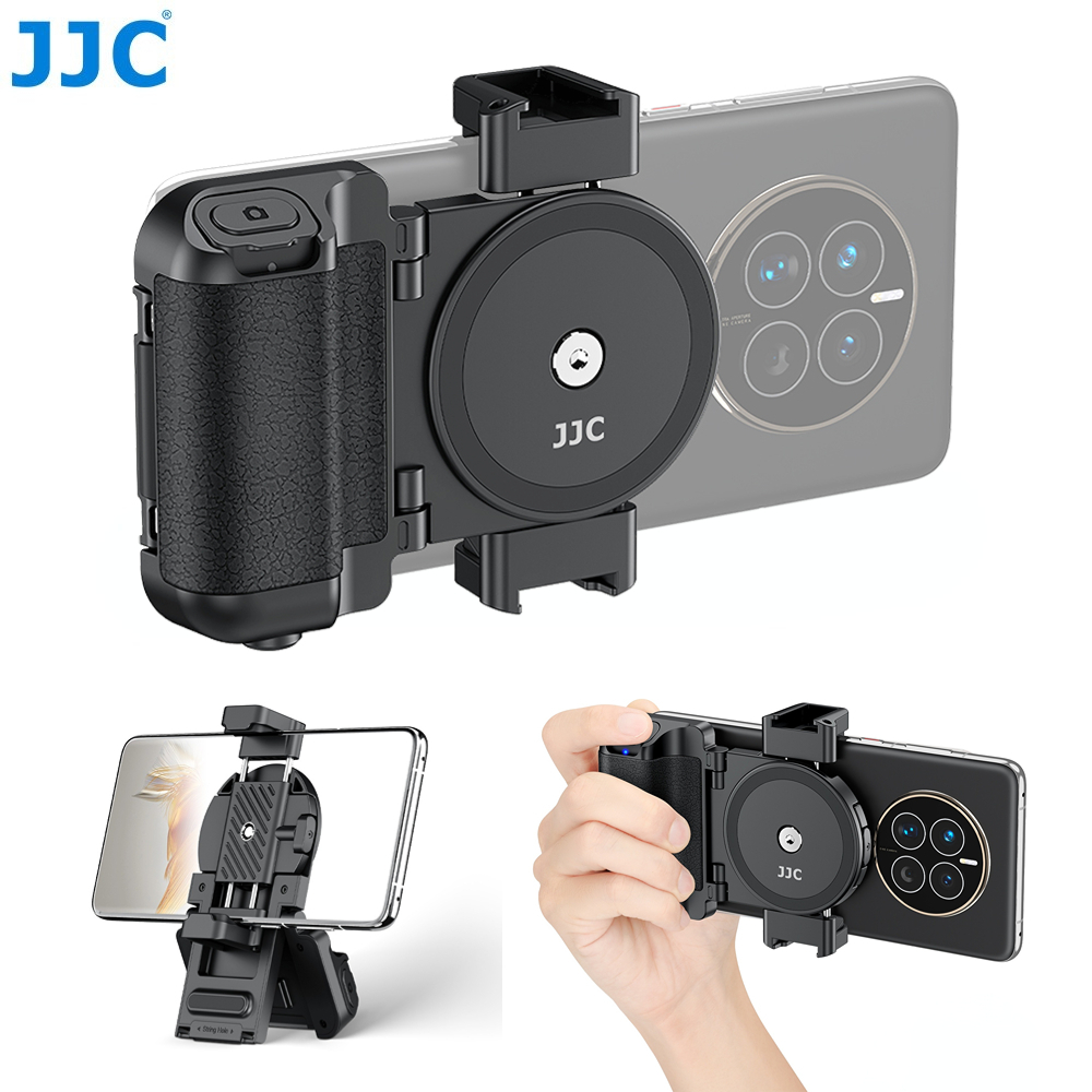 JJC MSG-U1 ที่จับโทรศัพท์ ขาตั้งโทรศัพท์มือถือ บลูทูธ ไร้สาย สําหรับกล้องสมาร์ทโฟน เซลฟี่ ไลฟ์สด