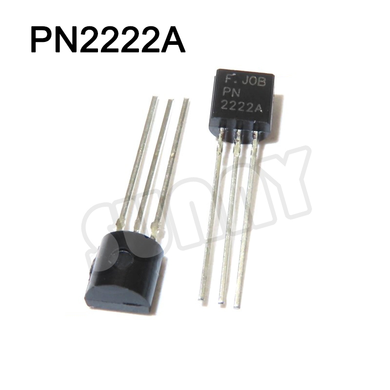 20ชิ้น PN2222A  TO-92 NPN หลอด Triode  ทรานซิสเตอร์ 600MA 40V MPS2222 JOB 2222A