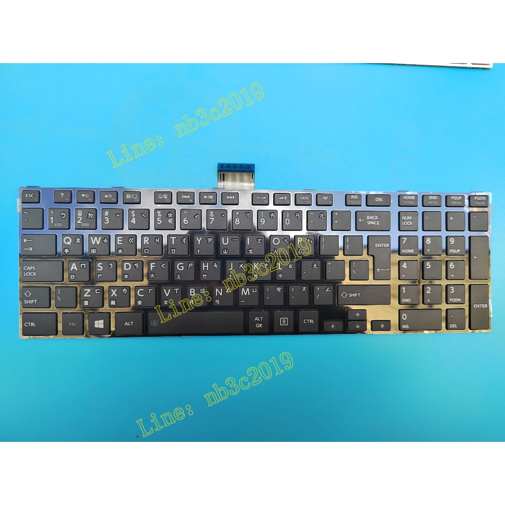 Toshiba C855 C855D L850 L850D L855 C870 C870D C875D แบบดั้งเดิมแป้นพิมพ์จีน